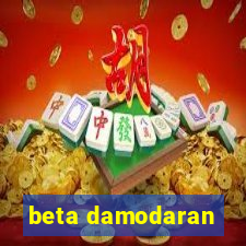 beta damodaran